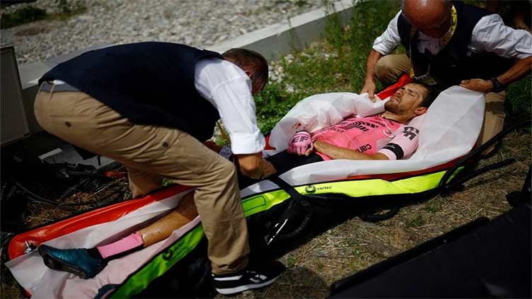 Tour de France stage 14 resumes after big crash