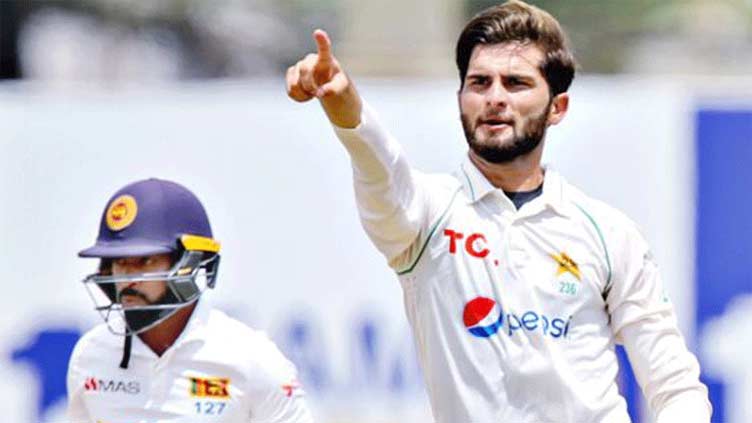 Shaheen Afridi achieves milestone of 100th Test wicket 