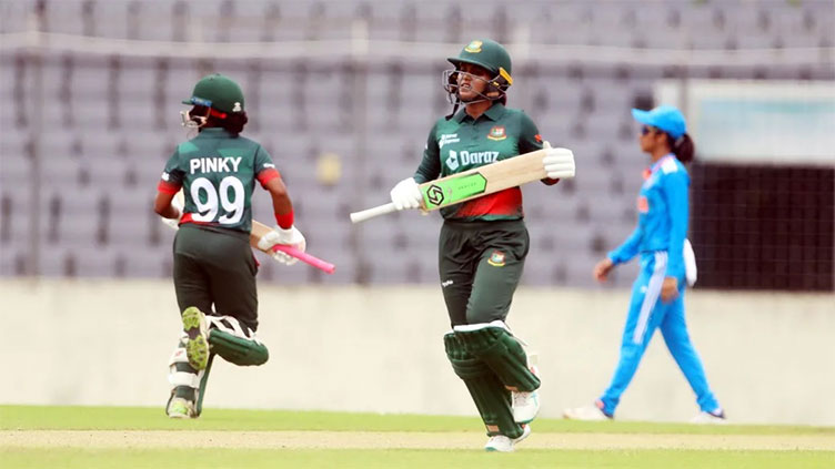 Bangladesh women script famous win over India