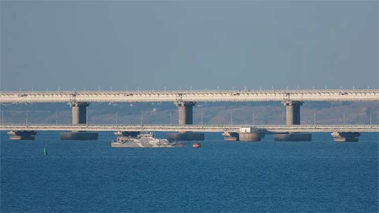 Crimea Bridge, key Russian supply line, damaged; two dead amid reports of blasts