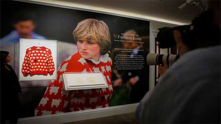 Princess Diana's 'black sheep' jumper to be auctioned