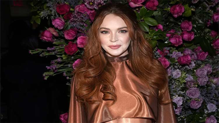 Lindsay Lohan gives birth to her first child, a boy