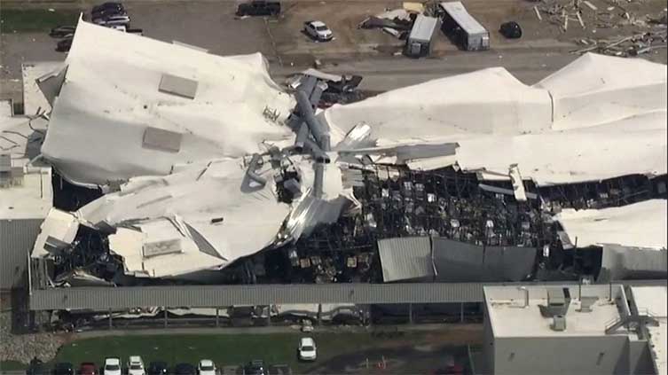 Pfizer plant in North Carolina damaged by tornado