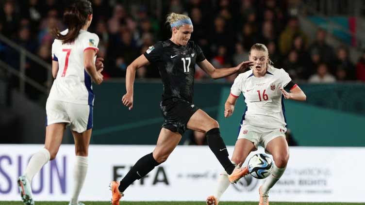 Co-hosts New Zealand secure stunning upset over Norway to open World Cup