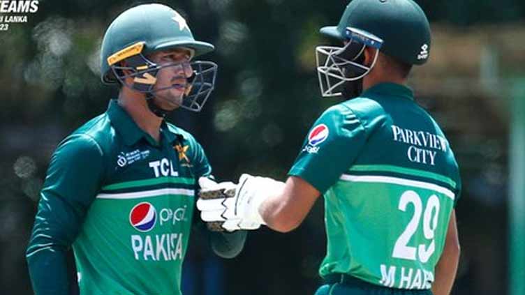 Omair, Haris shine as Pakistan set 323 runs target for Sri Lanka in Emerging Teams Asia Cup semi-final