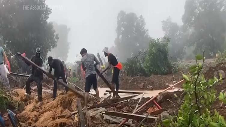 Rescue efforts resume in western India as death toll in landslide rises to 16