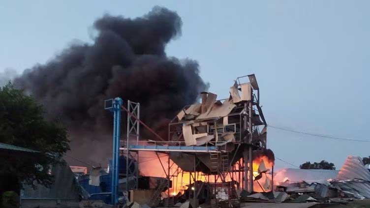 Russia hits Ukraine's grain for fourth day, practises seizing ships