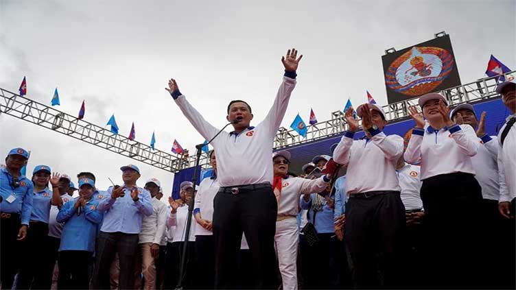 Cambodia's ruling party claims landslide win in one-sided election