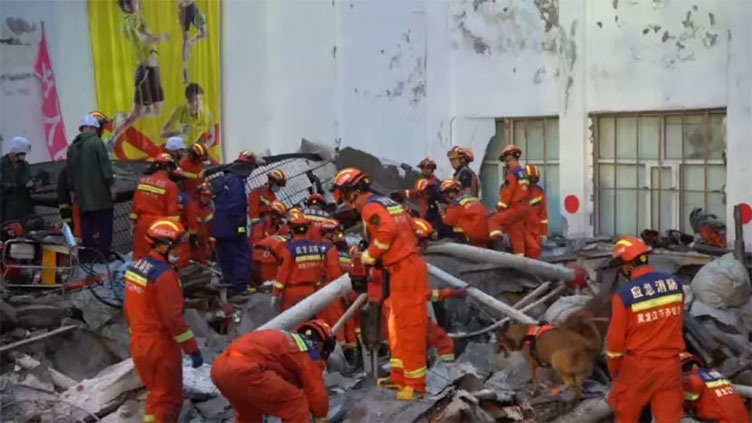 Ten killed after school gymnasium roof collapses in China