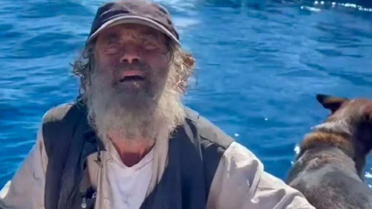 Sailor and his dog miraculously rescued after two months adrift in the Pacific Ocean