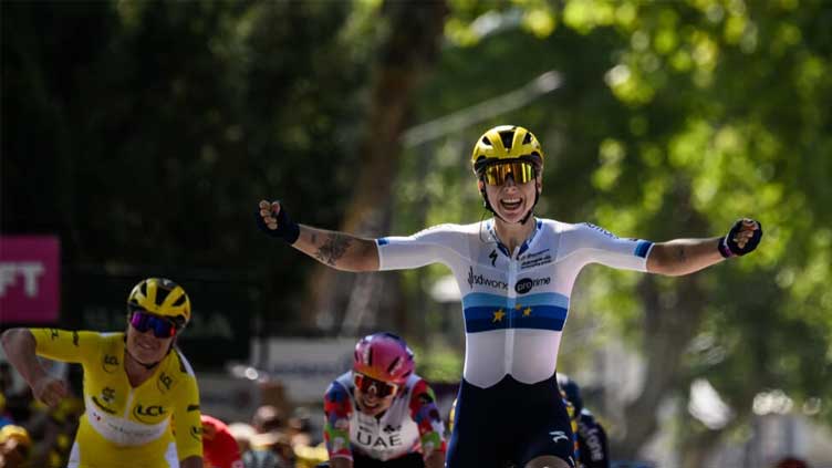 Wiebes sprints to women's Tour de France third stage win