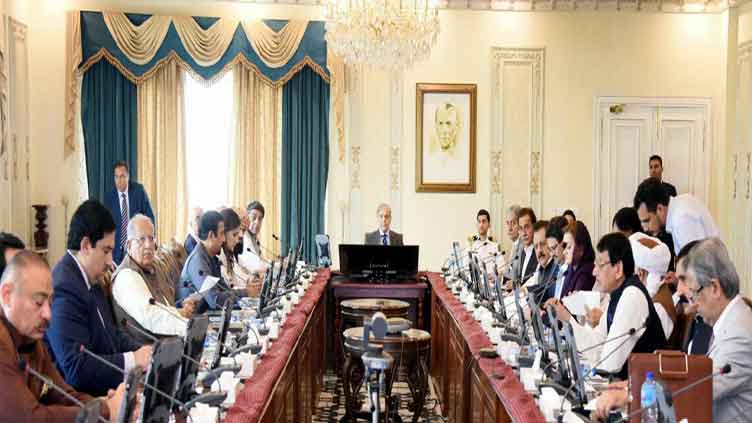 Shehbaz-led cabinet reviews overall political, economic situation