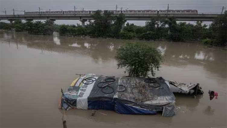 Heavy rain in India's capital raises new fears of flooding