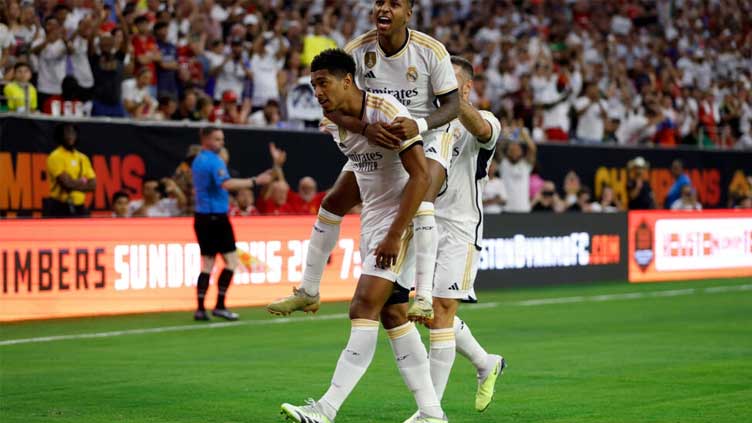 Brilliant Bellingham off the mark as Madrid down United