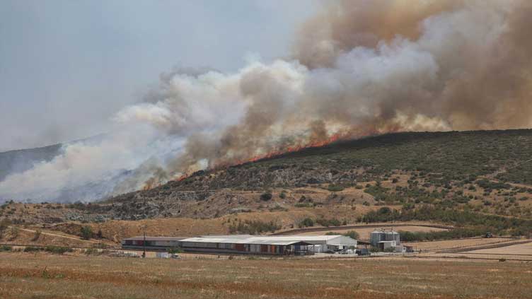 Greece PM says climate change 'not an excuse' as wildfires burn