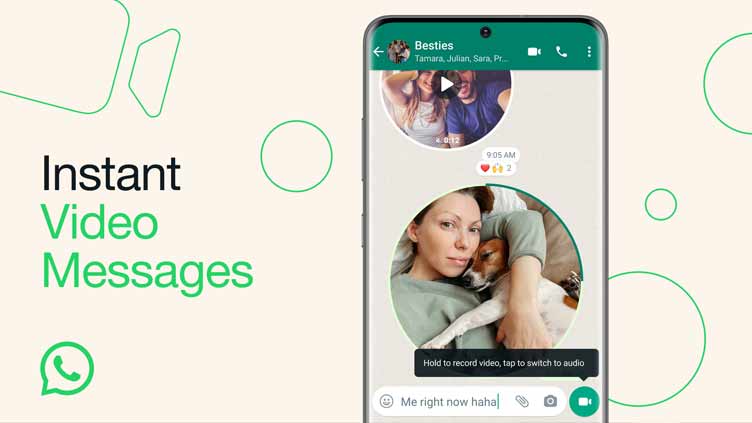 WhatsApp introduces instant video messaging feature 