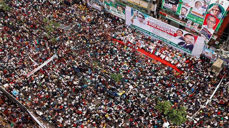 Bangladesh opposition holds protests to demand resignation of PM