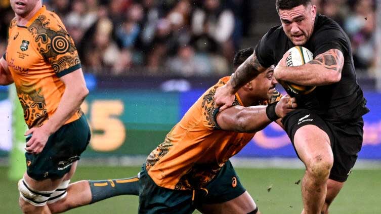 All Blacks crush Wallabies 38-7 to retain Rugby Championship title