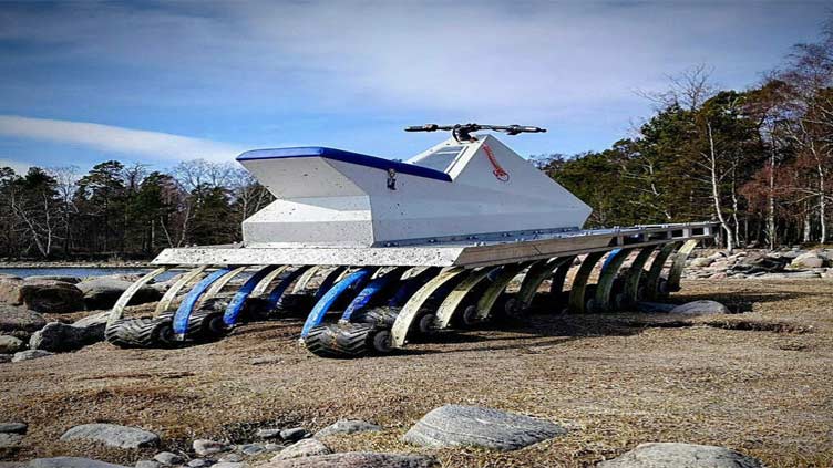 Finnish company develops bizarre 18-wheel All-Terrain Vehicle