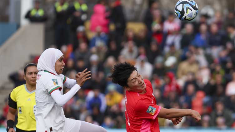 Morocco's Benzina becomes the first senior-level Women's World Cup player to compete in hijab