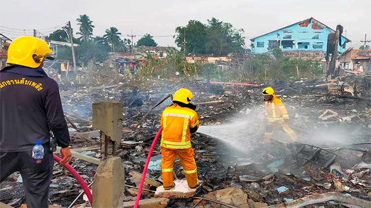 Death toll in Thailand firecrackers explosion at warehouse rises to 12