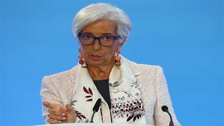 ECB's Lagarde says latest growth data 'encouraging'