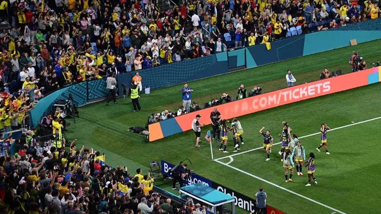 Passionate Colombia fans set standard at Women's World Cup