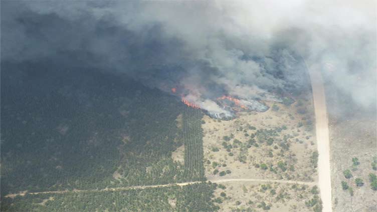 Michigan wildfire that's burned more than 3 square miles was sparked by campfire on private land