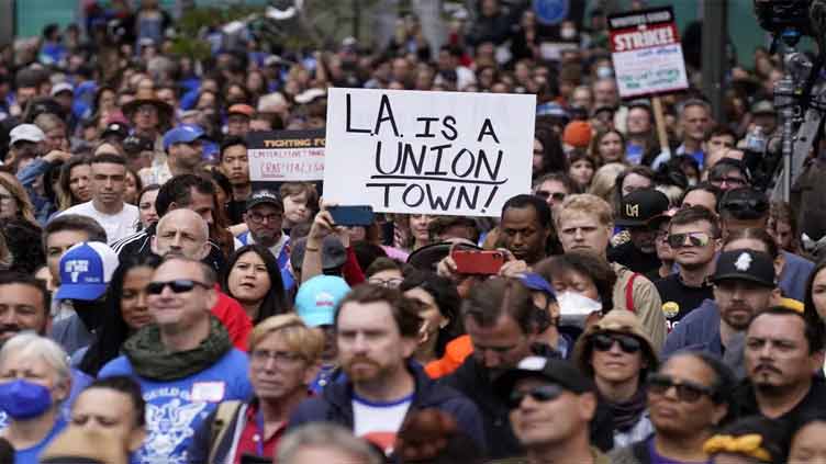 Hollywood actors' guild votes to authorise strike after writers' protest