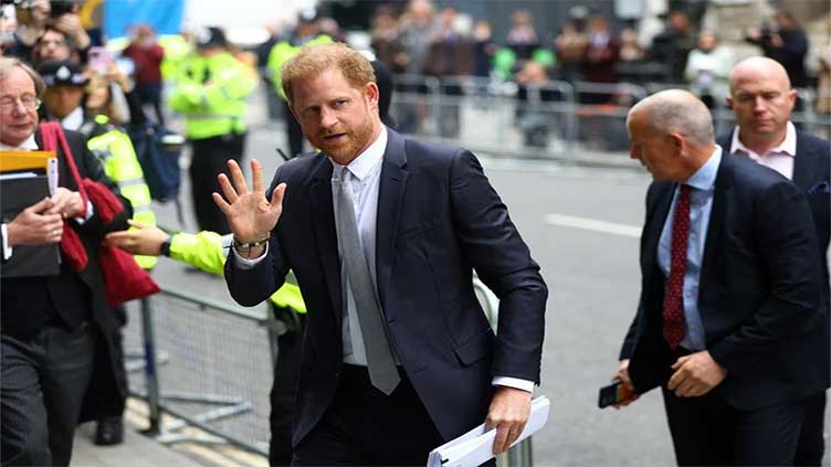 Prince Harry back in court for second day of grilling over UK tabloid claims