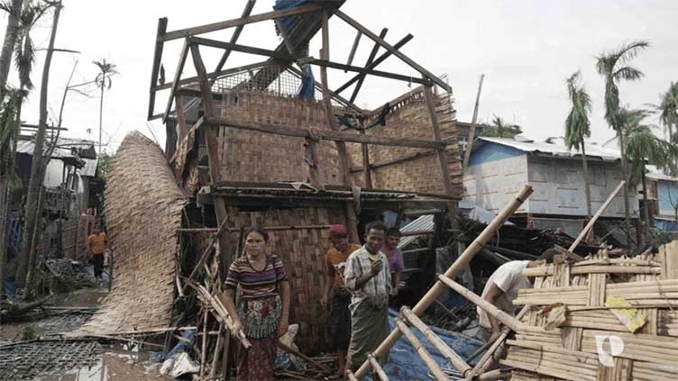 Myanmar halts access to cyclone survivors