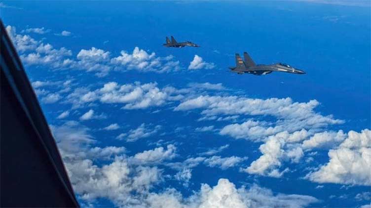 Taiwan sends up fighters as Chinese warplanes cross strait's median line