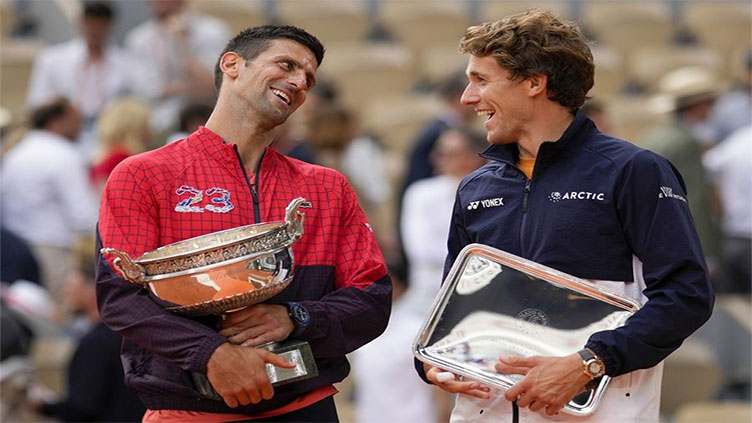 Ruud says 'ridiculous' Djokovic not done winning Grand Slams