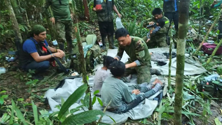 'I'm hungry': first words of the children who survived the Colombian jungle