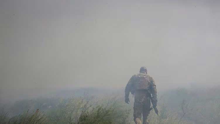 Ukrainian flag, Russian corpses evidence of Kyiv's advance in south
