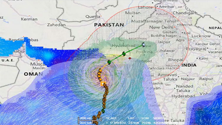 Amid evacuation Cyclone Biparjoy to strike Sindh's Keti Bandar tomorrow - Vimarsana News
