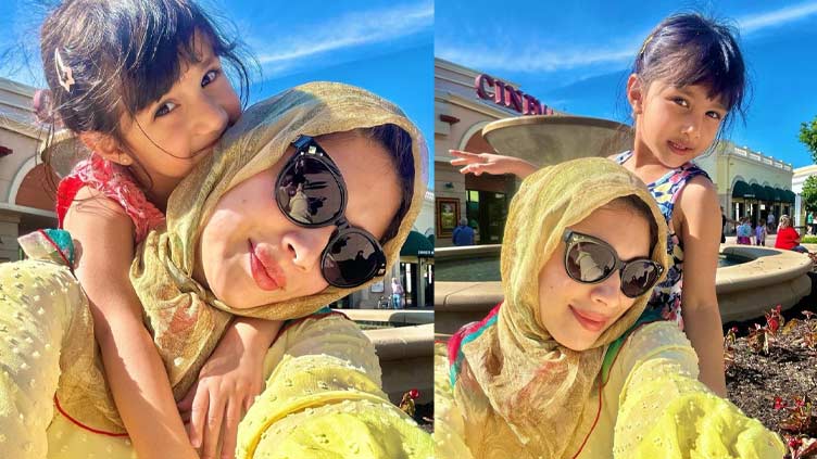 Sidra Batool's latest beautiful pictures with her daughters