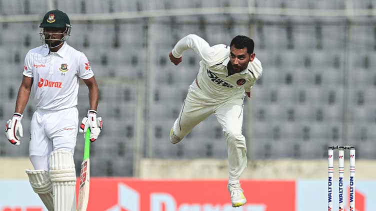 Afghanistan bowl out Bangladesh for 382 in first innings