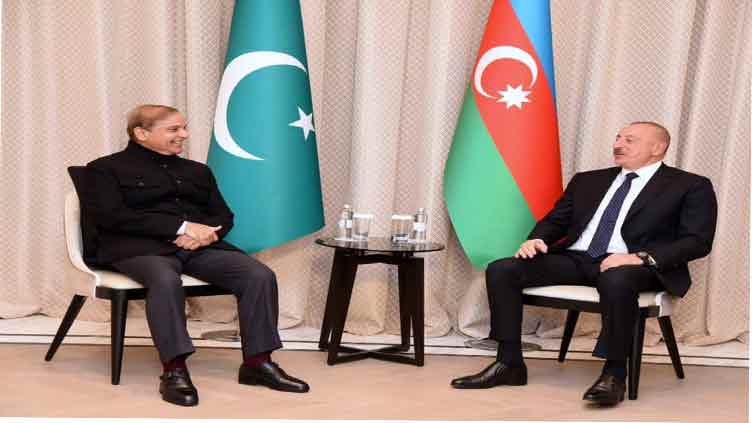 Pakistan, Azerbaijan to enhance bilateral cooperation as Shehbaz meets Aliyev 