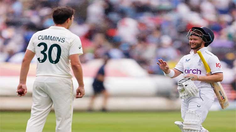 England 28-2 as rain halts opening Ashes test for second time