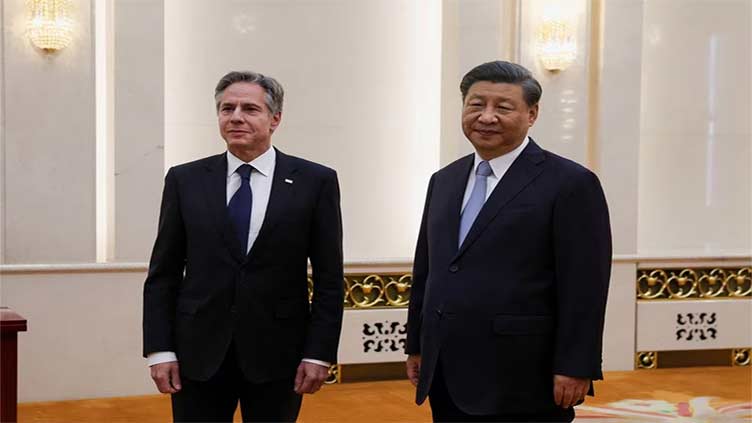 Xi hails 'progress' as he meets Blinken during rare China trip