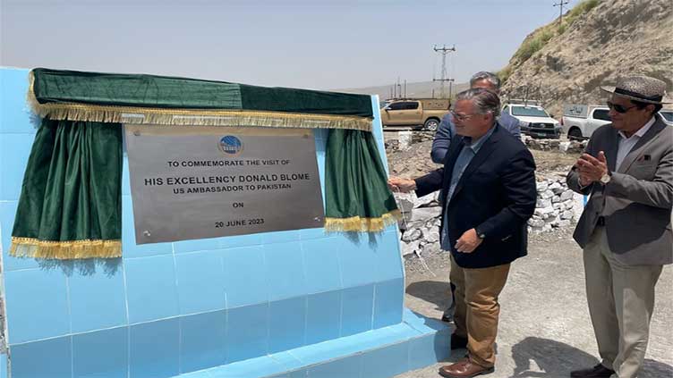 US Ambassador Blome's Visit to Gomal Zam Dam