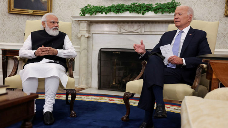 Biden calls religious pluralism 'core principle' for India, US