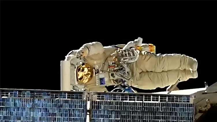 Cosmonauts finish spacewalk after replacing station hardware