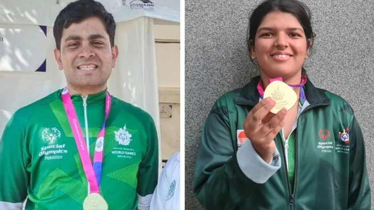 Pakistan's Usama, Zainab win gold medals at 2023 Special Olympics World Games