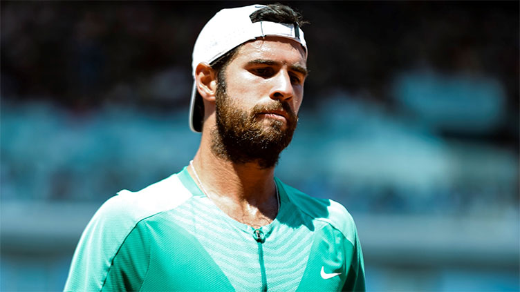 Khachanov withdraws from Wimbledon with stress fracture in back