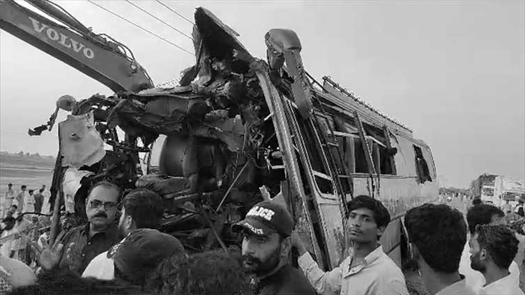 Eight dead, 70 injured in two-bus collision in Nawabshah