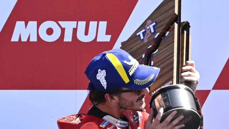 Bagnaia wins attritional Dutch MotoGP, heartache for Binder