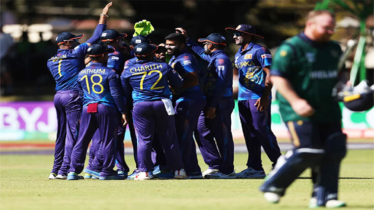 Sri Lanka thrash Ireland in World Cup qualifying - Cricket - Dunya News