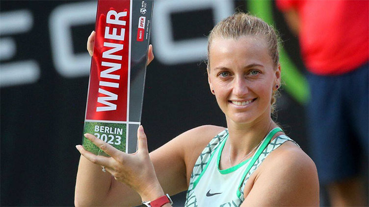 Kvitova warms up for Wimbledon with German Open title